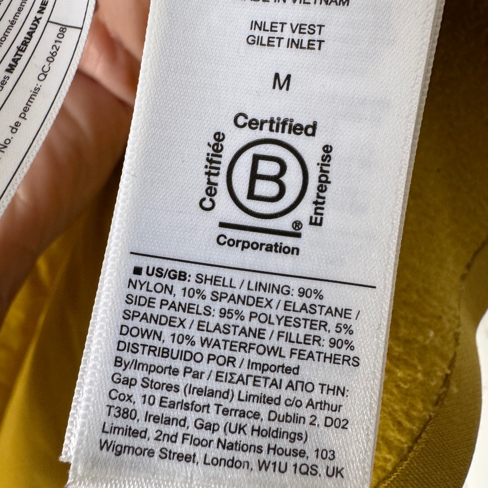 Athleta* Inlet Down Vest - Picture 7 of 9